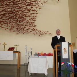 Skólameistari flytur skýrslu sína